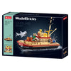 Whaling Ship and Shark - Model Bricks 592pcs - Brain Spice