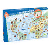 World Animals Observation Puzzle and Booklet - 100 Pieces - Brain Spice