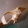 Papercraft world, origami models, 3D paper art, Brain Spice, owl