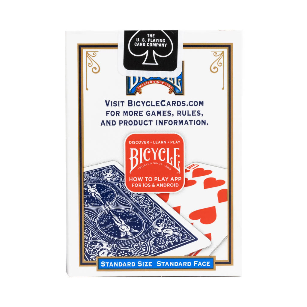 2-Deck Set - Bicycle Poker Playing Cards - Rider Back - Brain Spice