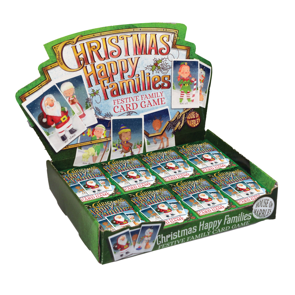 Christmas Happy Families Card Game - Brain Spice