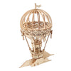 Hot Air Balloon - 3D Wooden Model - Brain Spice