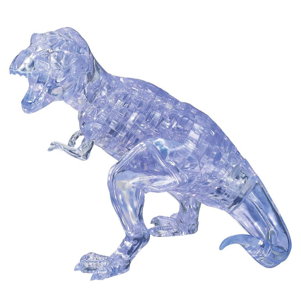 Crystal T-Rex Clear - 3D Puzzle - Brain Spice