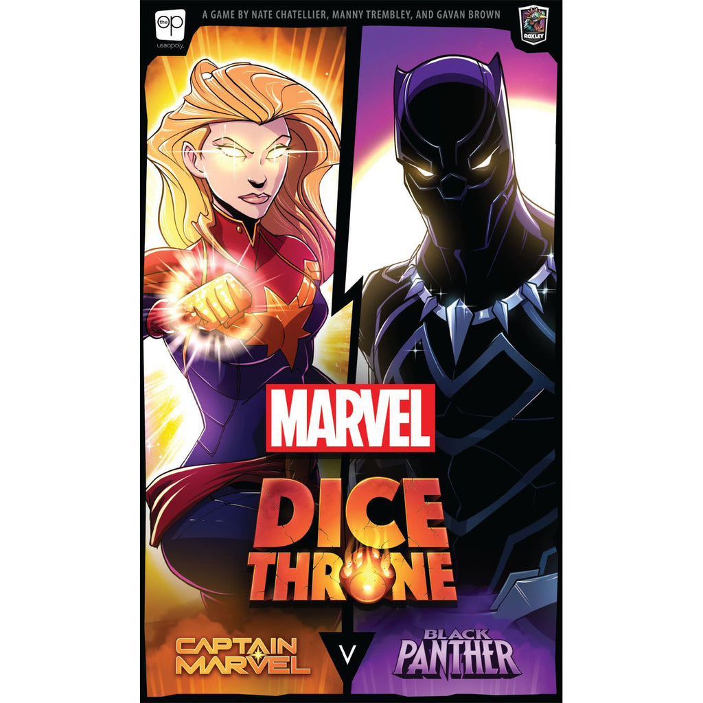 Marvel Dice Throne is a competitive or team-based dice-rolling combat game.