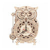 Mechanical Models Owl Clock - Brain Spice