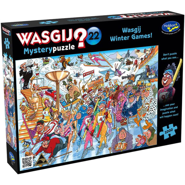 Mystery 22 - Winter Games - Wasgij - 1000 pc - Brain Spice