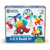 Train Rocket Helicopter 123-Build-It - Brain Spice