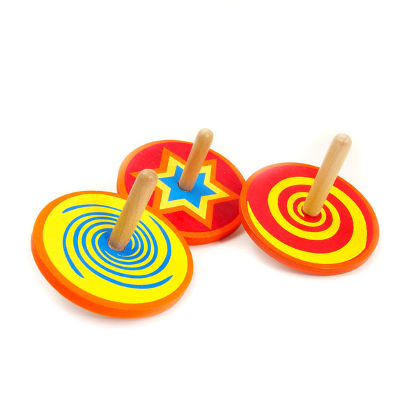 Wooden Spinning Top - Brain Spice