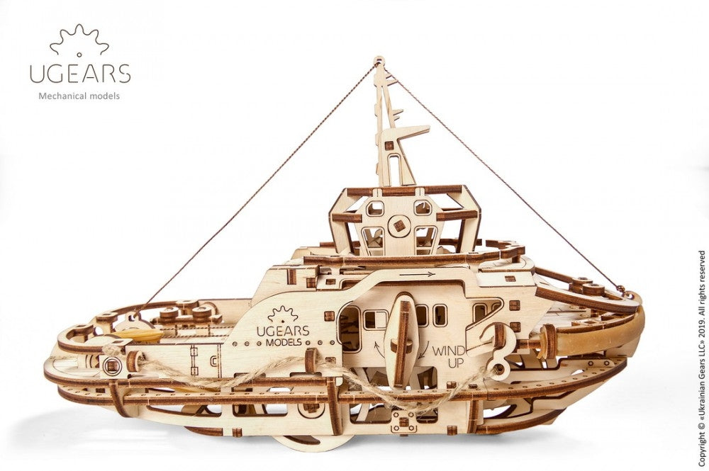 Tugboat - uGears - Brain Spice